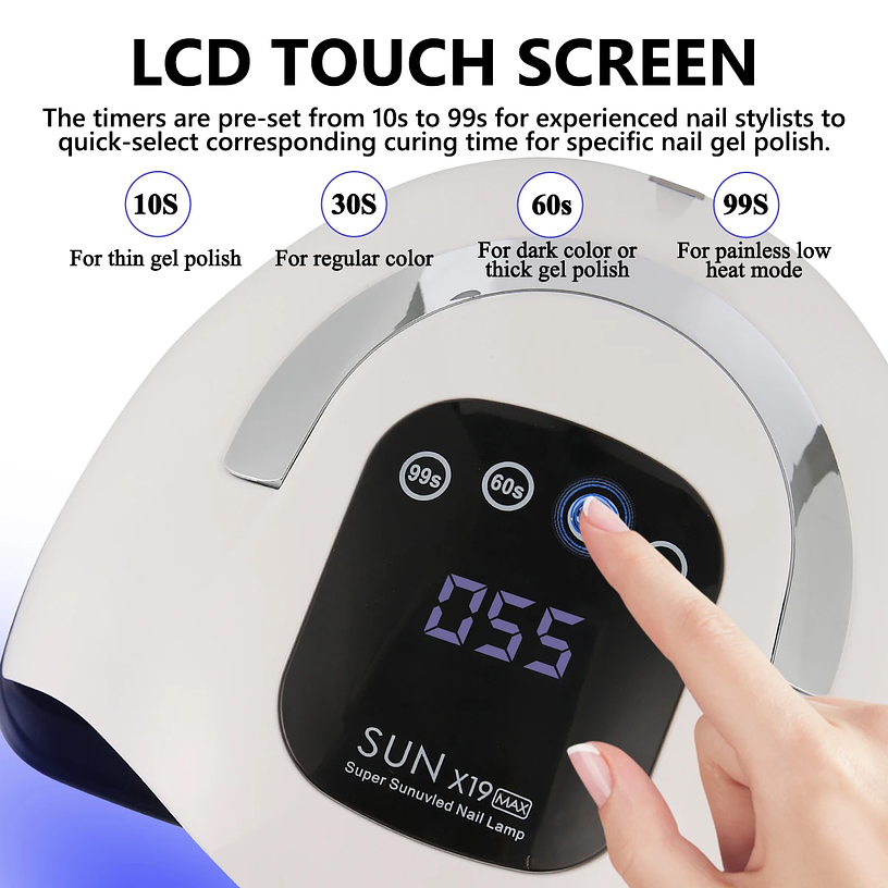 SUN X19 Catalizador Polimerizador de unhas 4