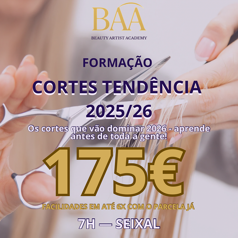 Cortes Tendência 2025/26 + KIT TESOURAS OFERTA (Presencial) 1