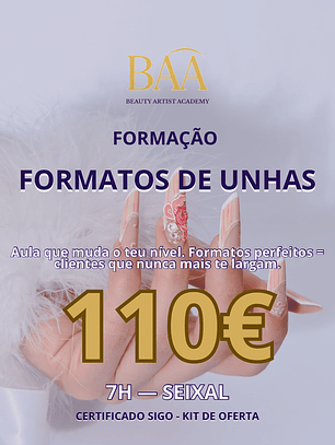 Formatos de Unhas - 7H (Presencial)