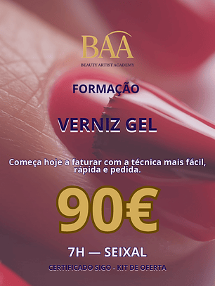 Verniz Gel - 7H (Presencial)