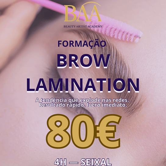 Brow Lamination - 4H (Presencial) 1