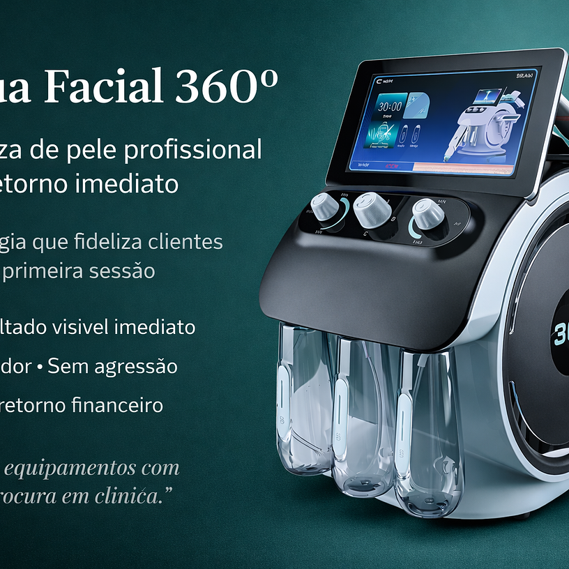 Aqua Facial 360º – Limpeza de Pele Profissional 1