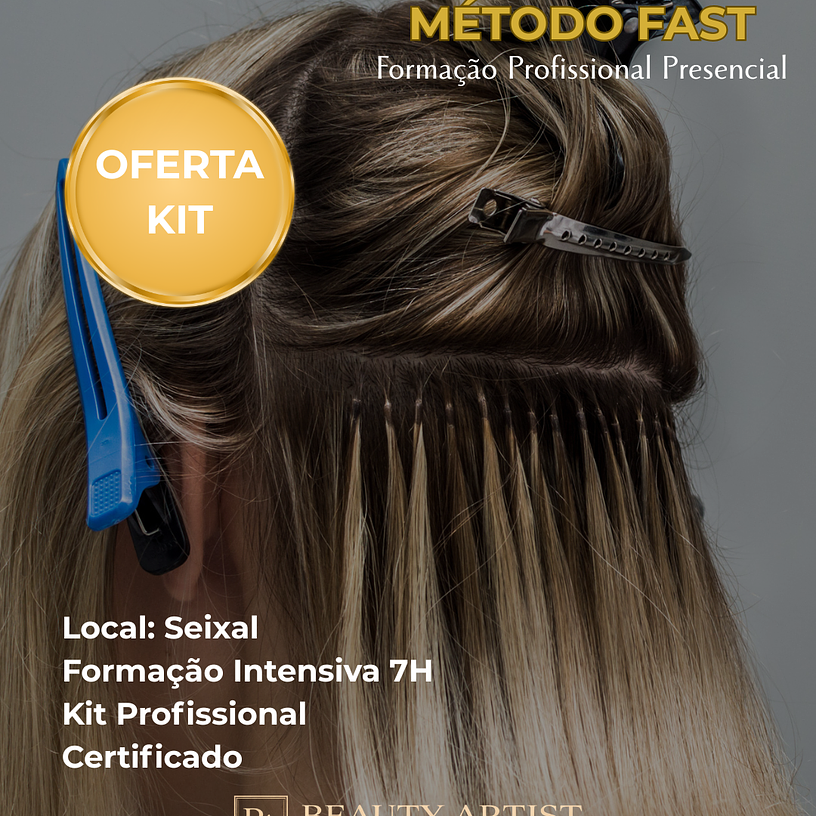 Extensões de Cabelo - Método Fast 7H (Presencial) 1