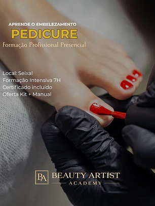 Pedicure Embelezamento - 7H (Presencial)