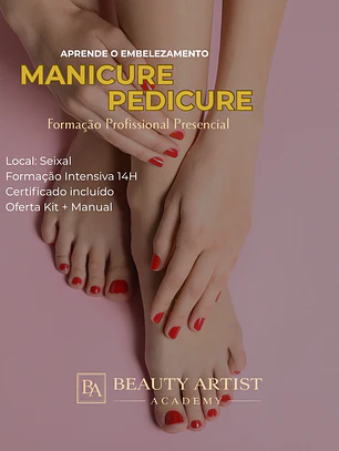 Manicure + Pedicure - 14H (Presencial)