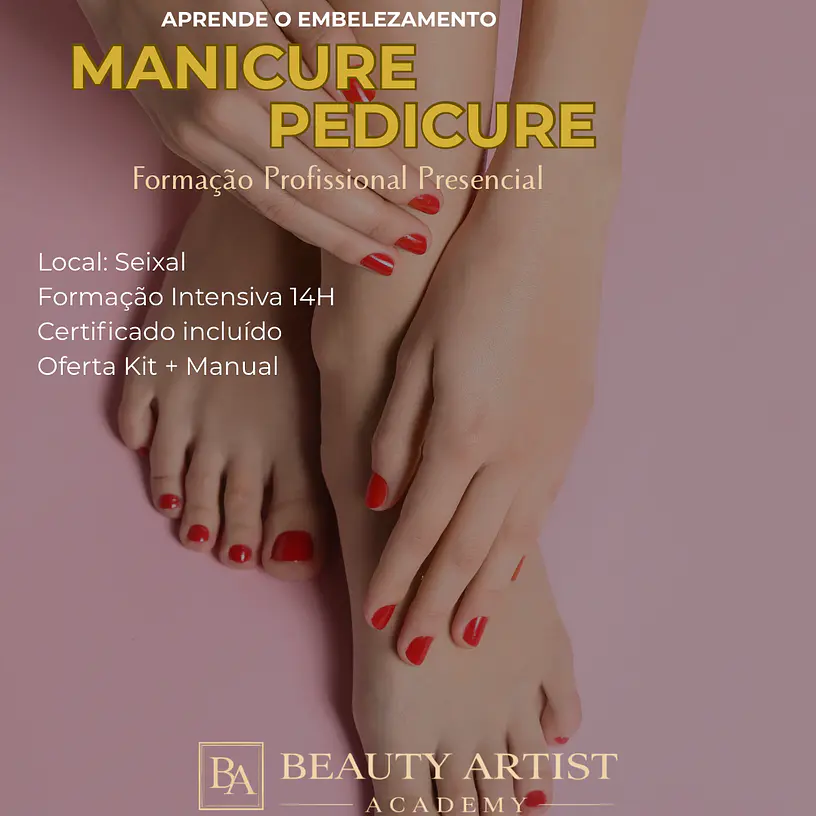 Manicure + Pedicure - 14H (Presencial) 1