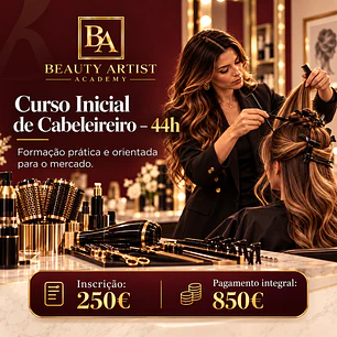 Curso Inicial de Cabeleireiro – 44h