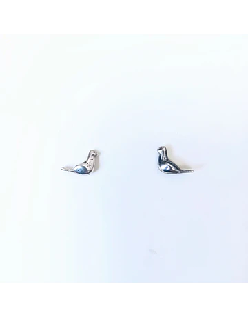Aros PALOMITA plata óxido