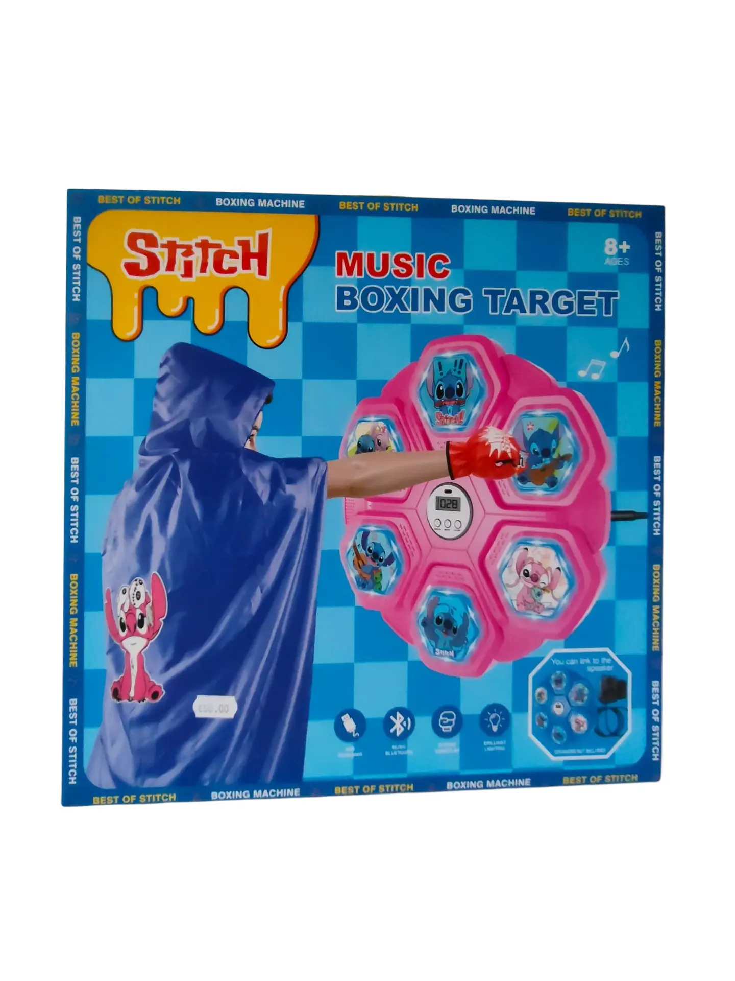 Stitch Music Boxing target 2