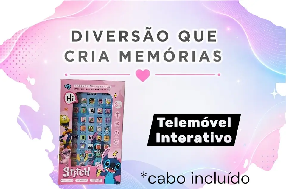 Telemóvel Interativo Stitch 1