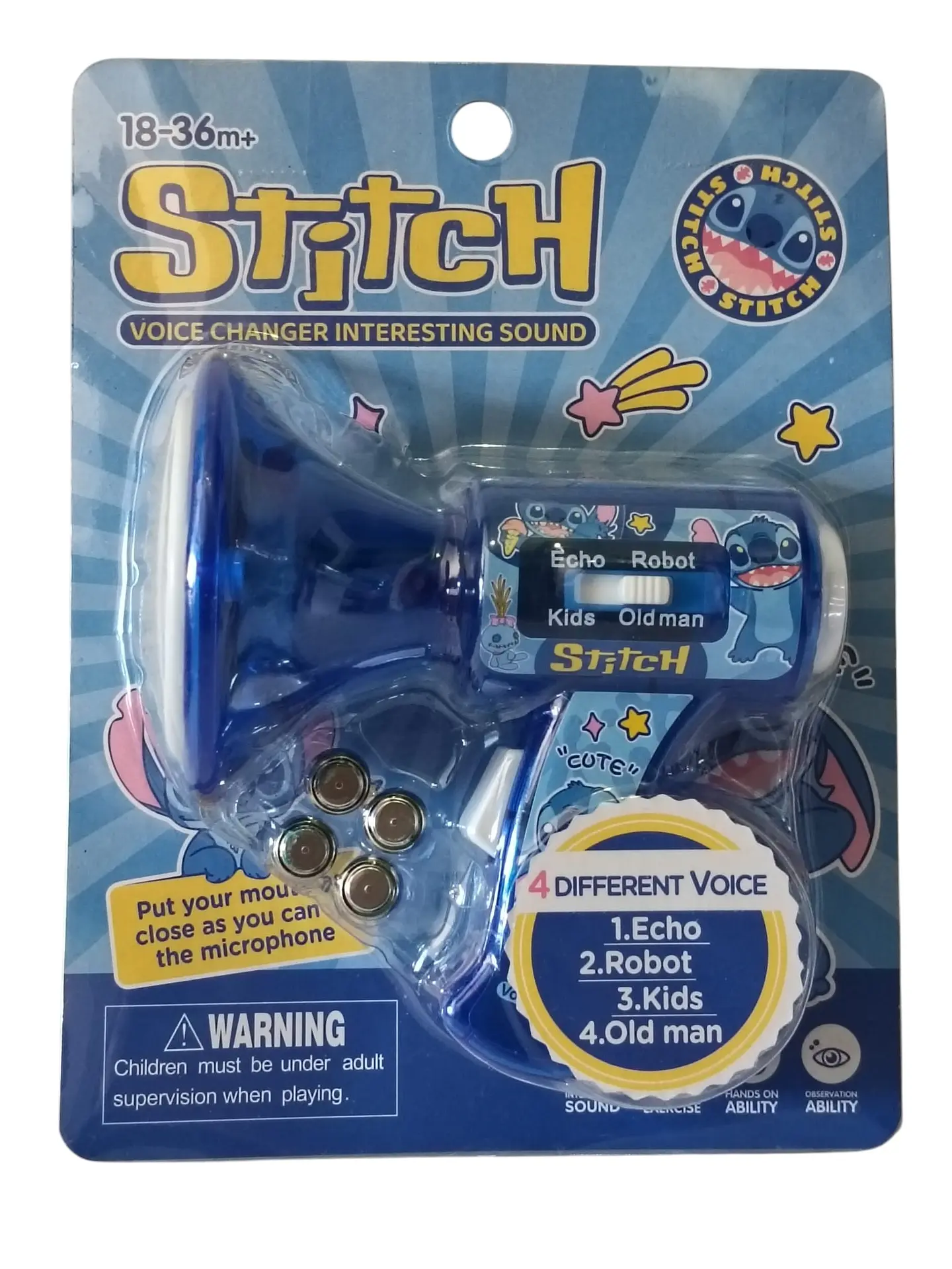Megafone Stitch 2