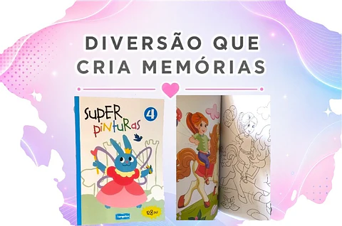Livro Colorir 1,2,3 e 4