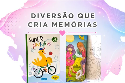 Livro Colorir 1,2,3 e 4