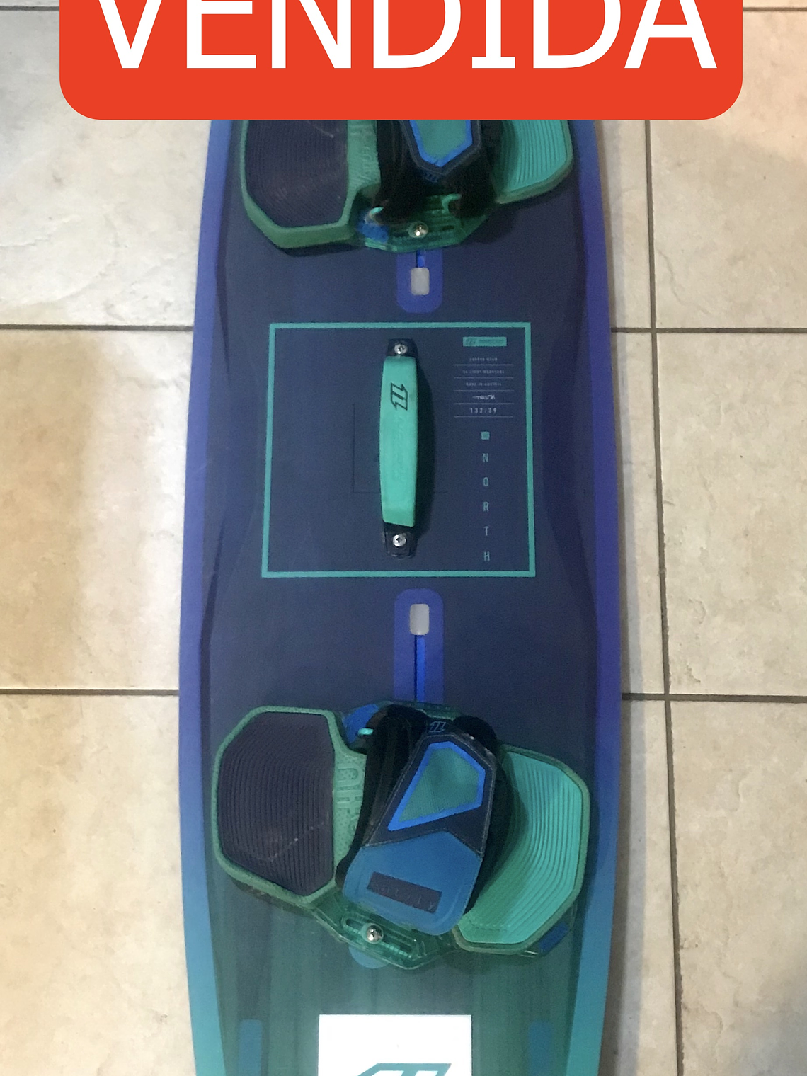 TABLA NORTH X-RIDE Seminueva !! STRAPS ENTITY 1