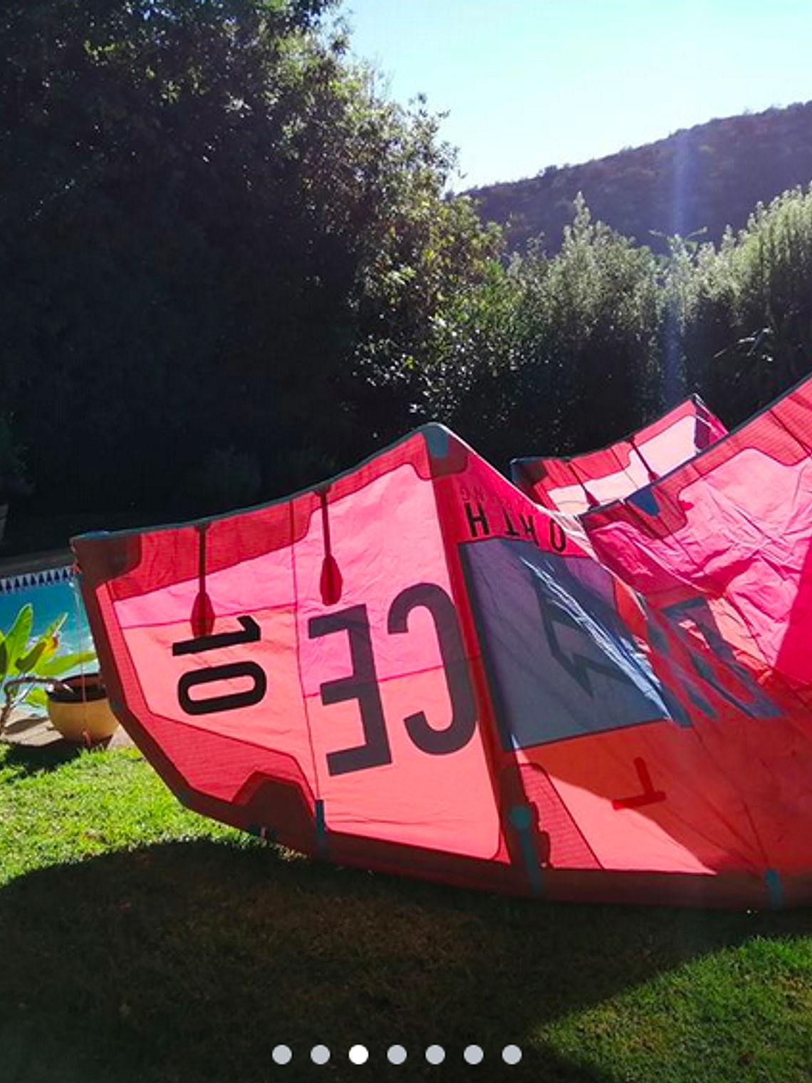 KITE NORTH DICE 10M USADO 1