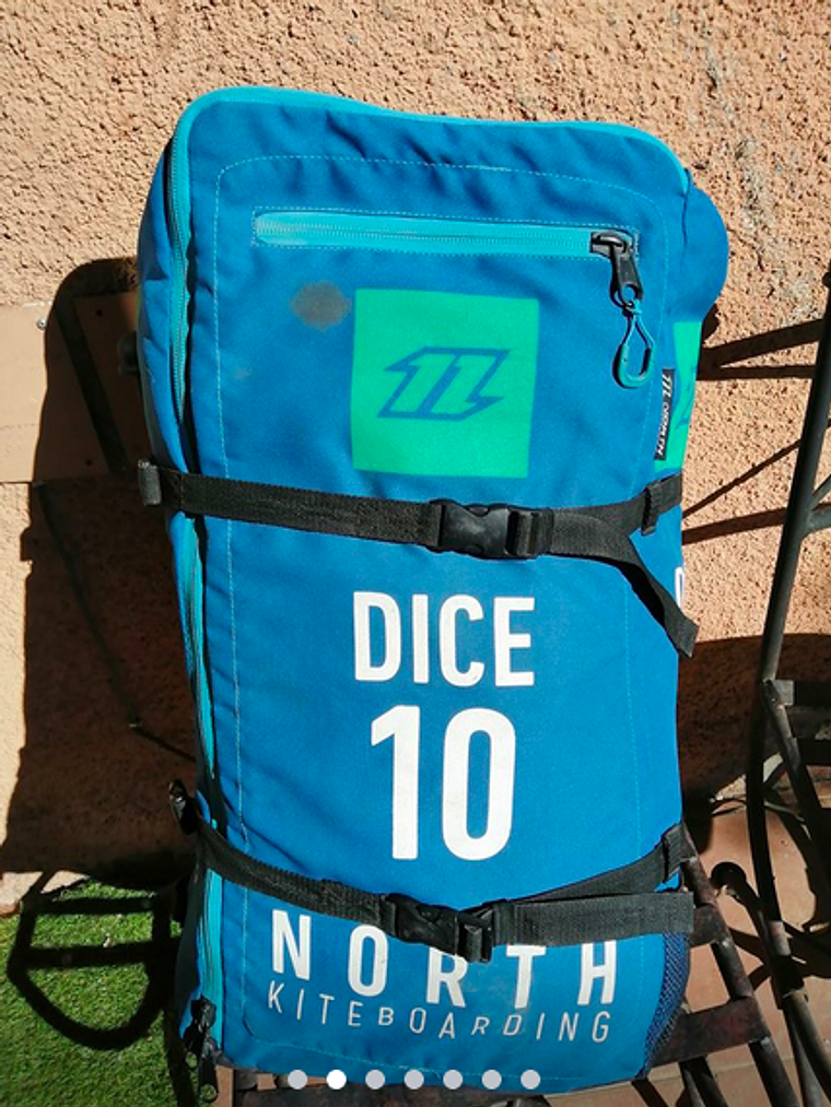 KITE NORTH DICE 10M USADO 2