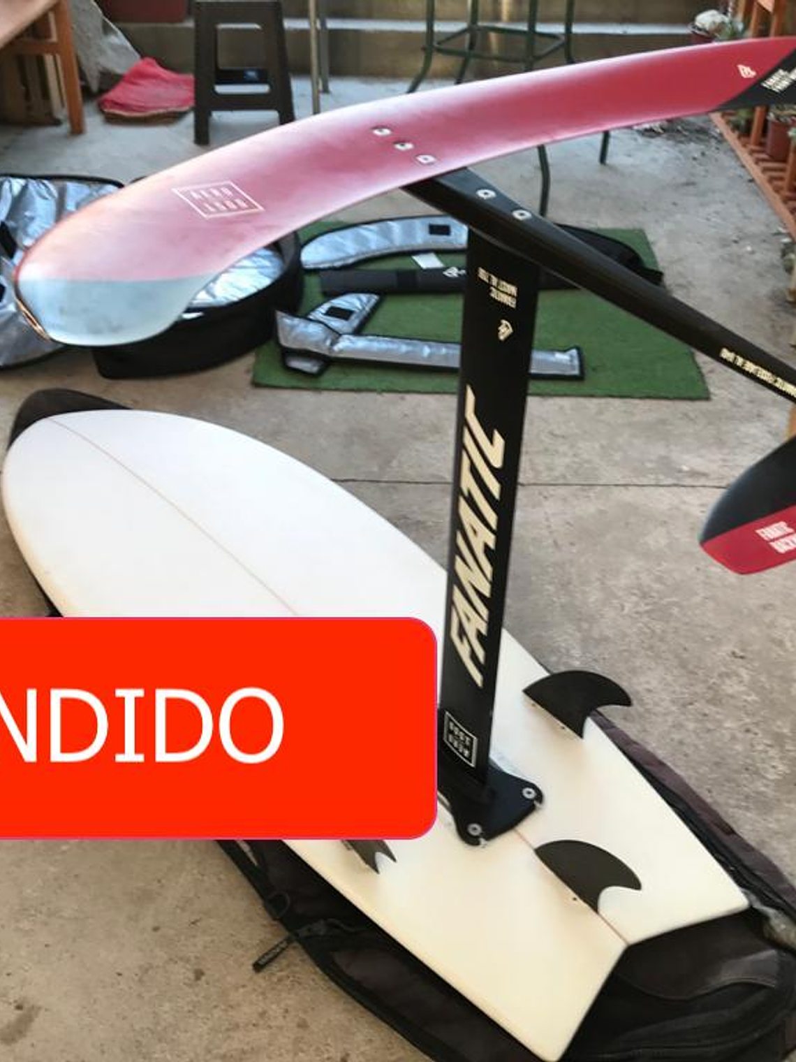 FOIL FANATIC + TABLA SURFERA 1