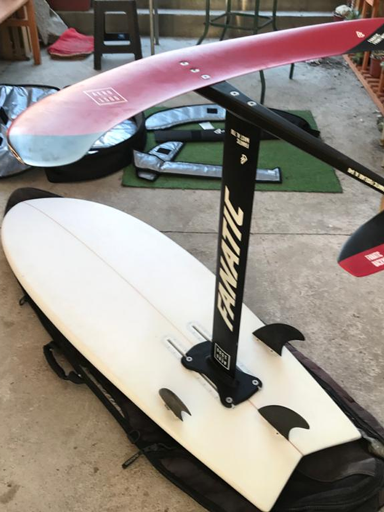 FOIL FANATIC + TABLA SURFERA 3