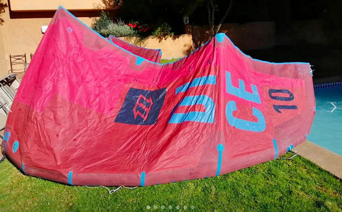 KITE NORTH DICE 10M USADO 6