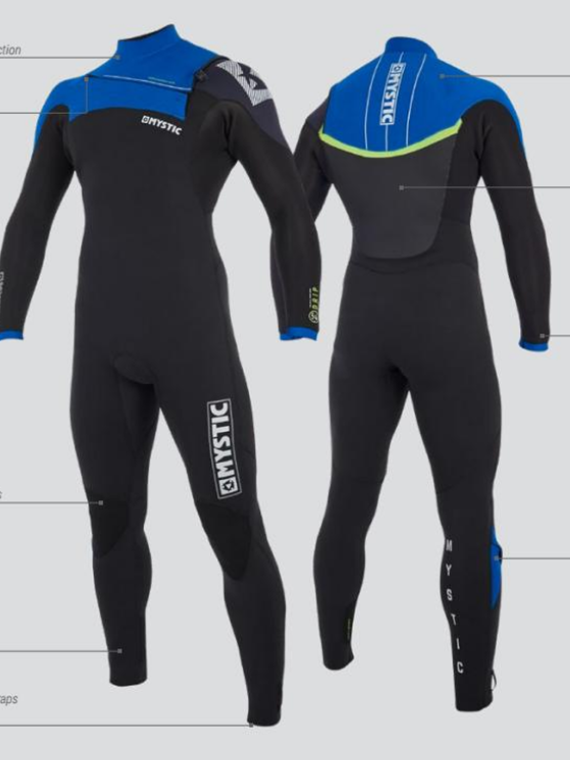MYSTIC Drip Traje de Agua <br> Front Zip - Wetsuit 3