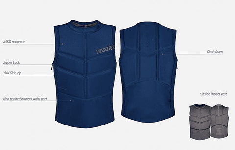 MYSTIC Star SideZip Impact - Chaleco de Impacto