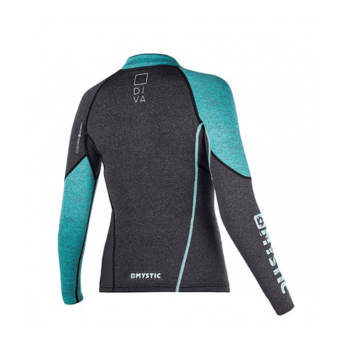 MYSTIC DIVA VEST NEOPRENE FZIP WOMAN