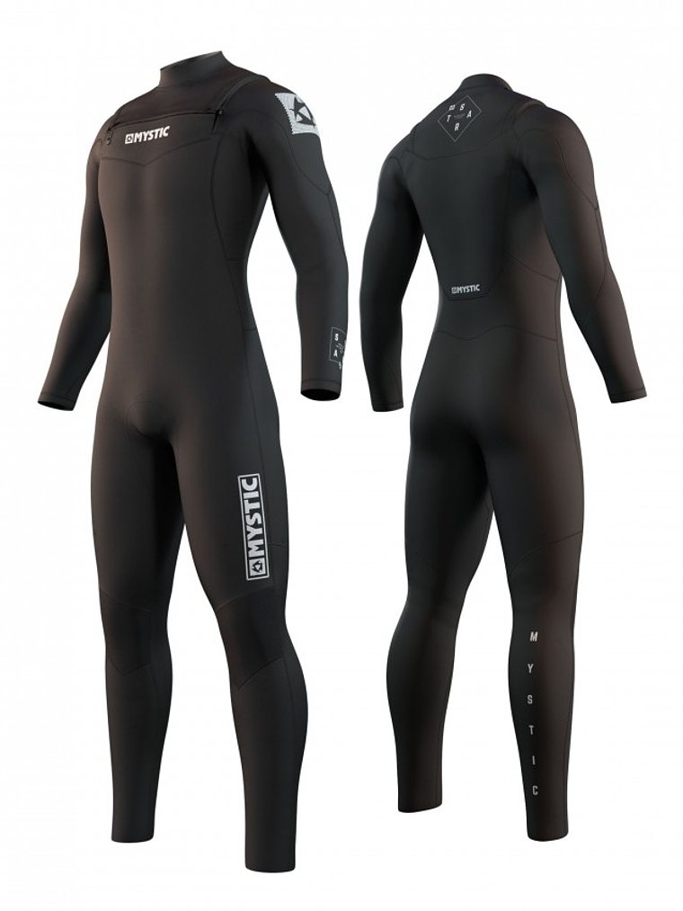 MYSTIC Star Fullsuit 5/3 Double Fzip Black 1
