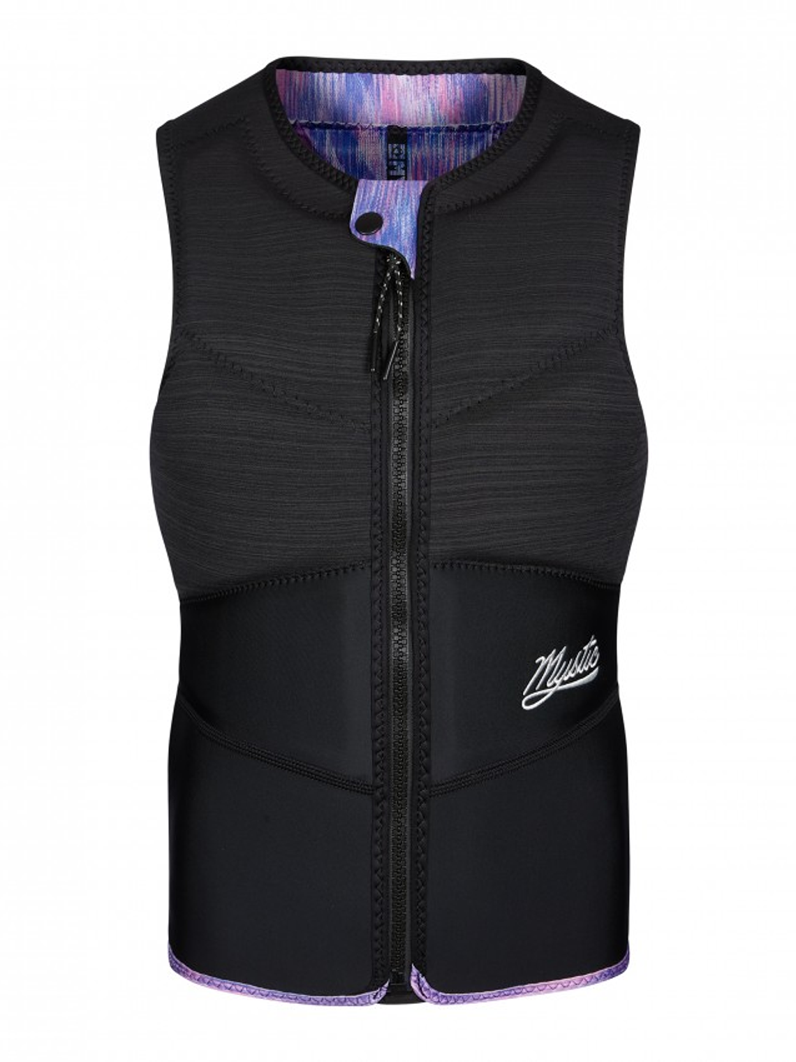 MYSTIC Diva Impact Vest Fzip Women Black 1