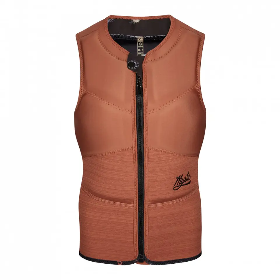 MYSTIC Diva Impact Vest Fzip Women Teal 1