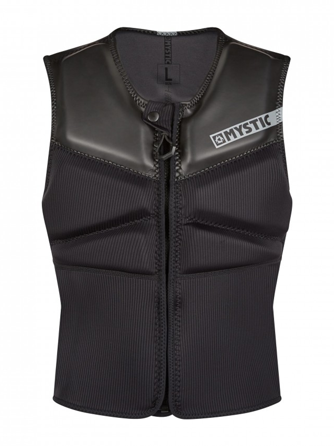 MYSTIC Impact Block Vest Fzip Black  1