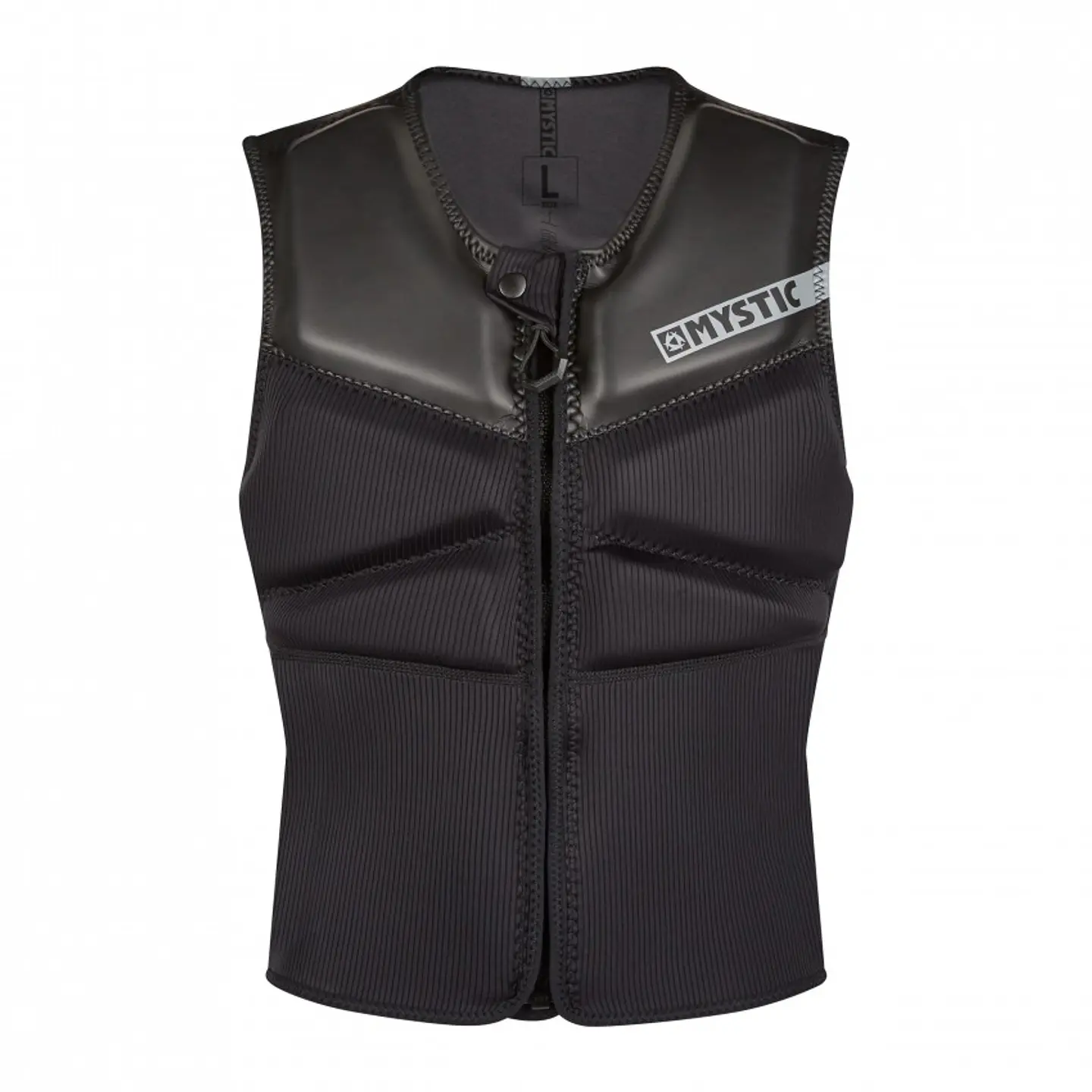 MYSTIC Impact Block Vest Fzip Black  1