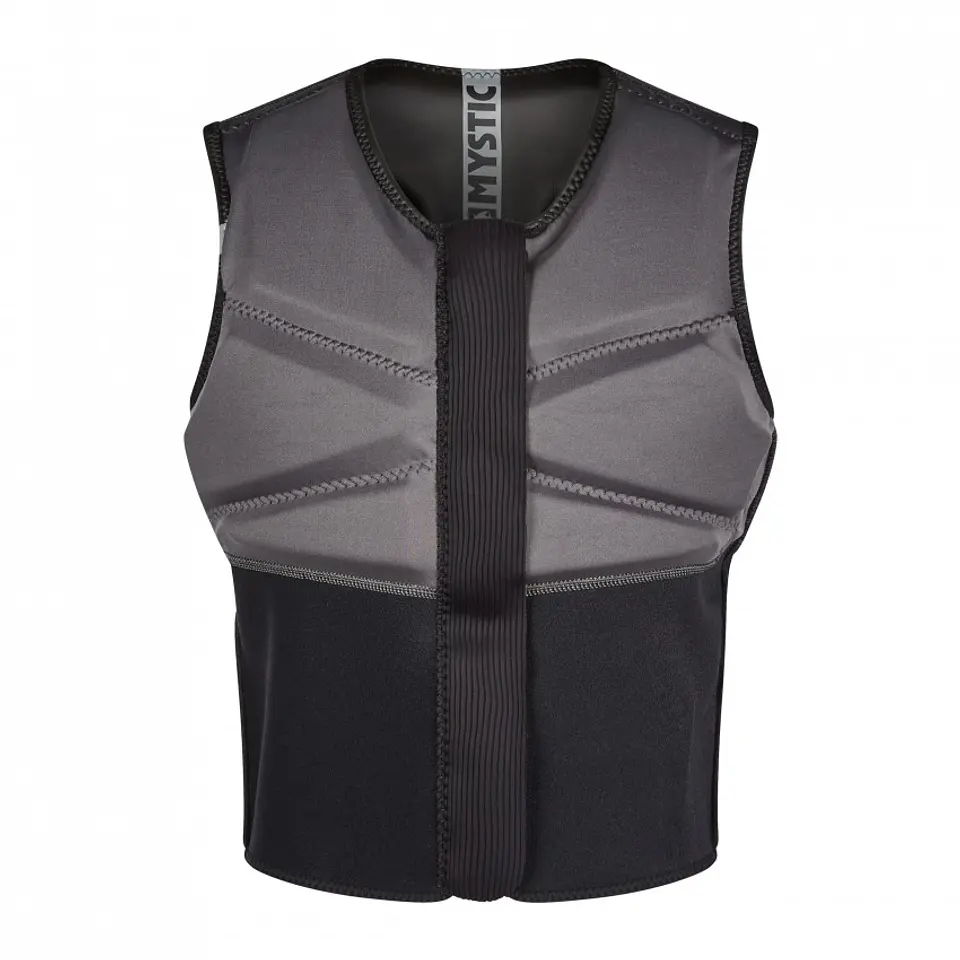 MYSTIC Impact Block Vest Fzip Black  3