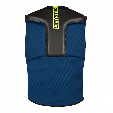 MYSTIC Impact Block Vest Fzip  Navy / Lime