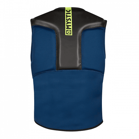 MYSTIC Impact Block Vest Fzip  Navy / Lime