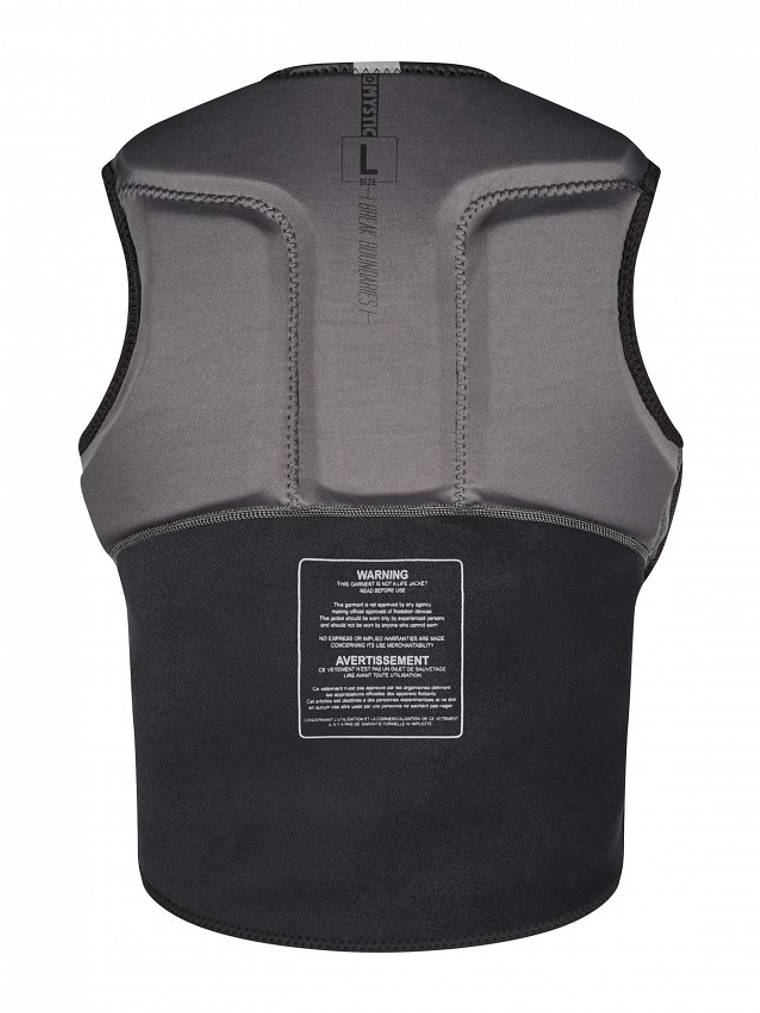 MYSTIC Impact Block Vest Fzip Black  4