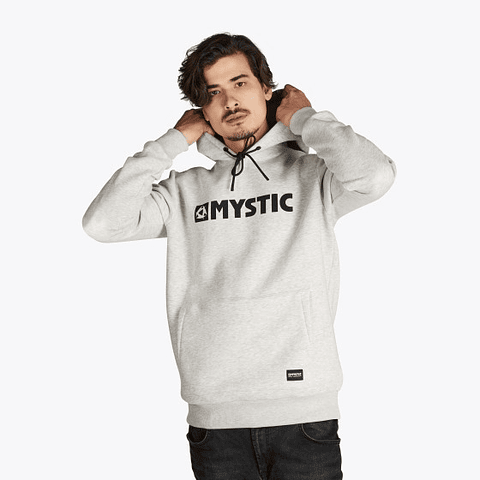MYSTIC Brand Hood Sweat December Sky Mel