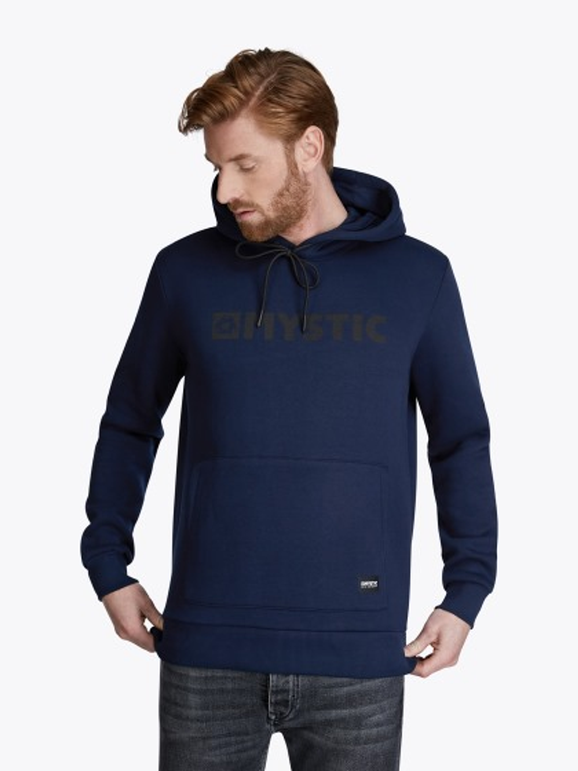 MYSTIC Brand Hood Sweat Night Blue 1