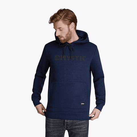 MYSTIC Brand Hood Sweat Night Blue