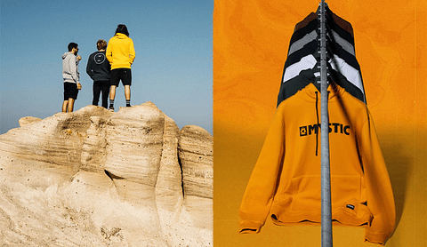 MYSTIC Brand Hood Sweat Night Blue