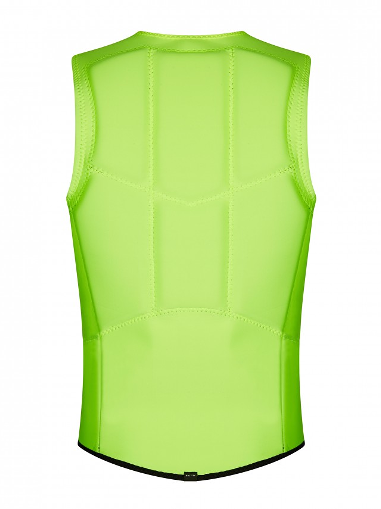 MYSTIC Star Impact Vest Fzip Flash Yellow 2