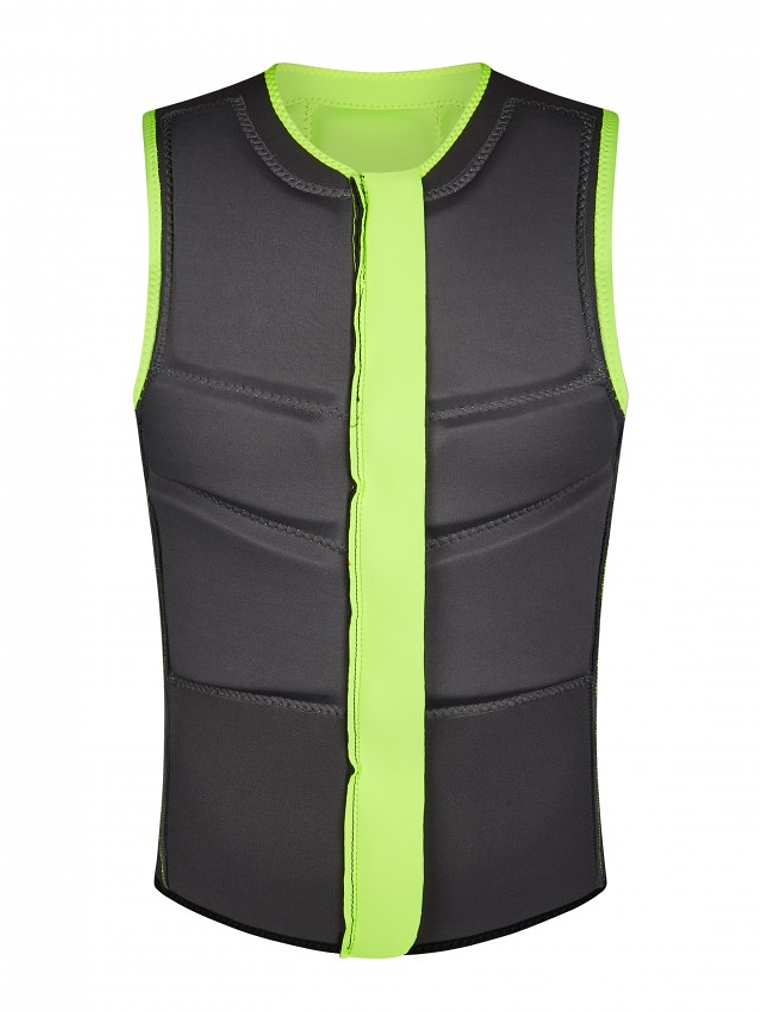 MYSTIC Star Impact Vest Fzip Flash Yellow 3