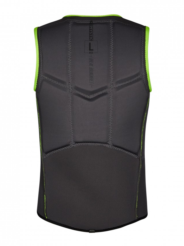 MYSTIC Star Impact Vest Fzip Flash Yellow 4