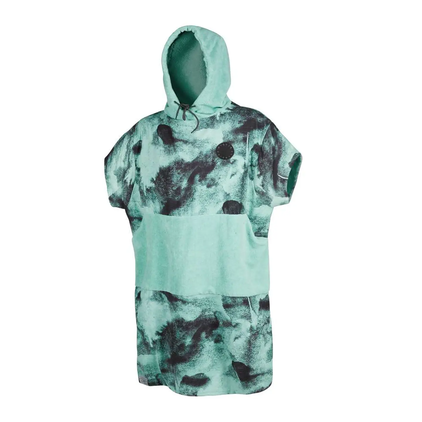 MYSTIC Poncho Travel Black / Mint 1
