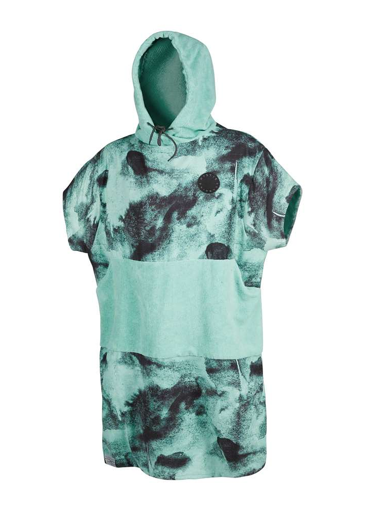MYSTIC Poncho Travel Black / Mint 1