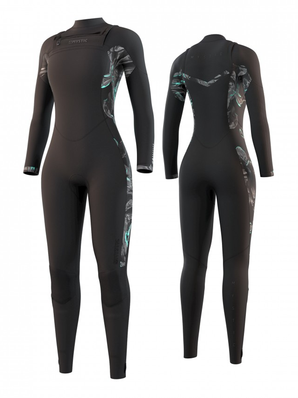 MYSTIC Dazzled Fullsuit 5/3mm Double Fzip Women Black 1