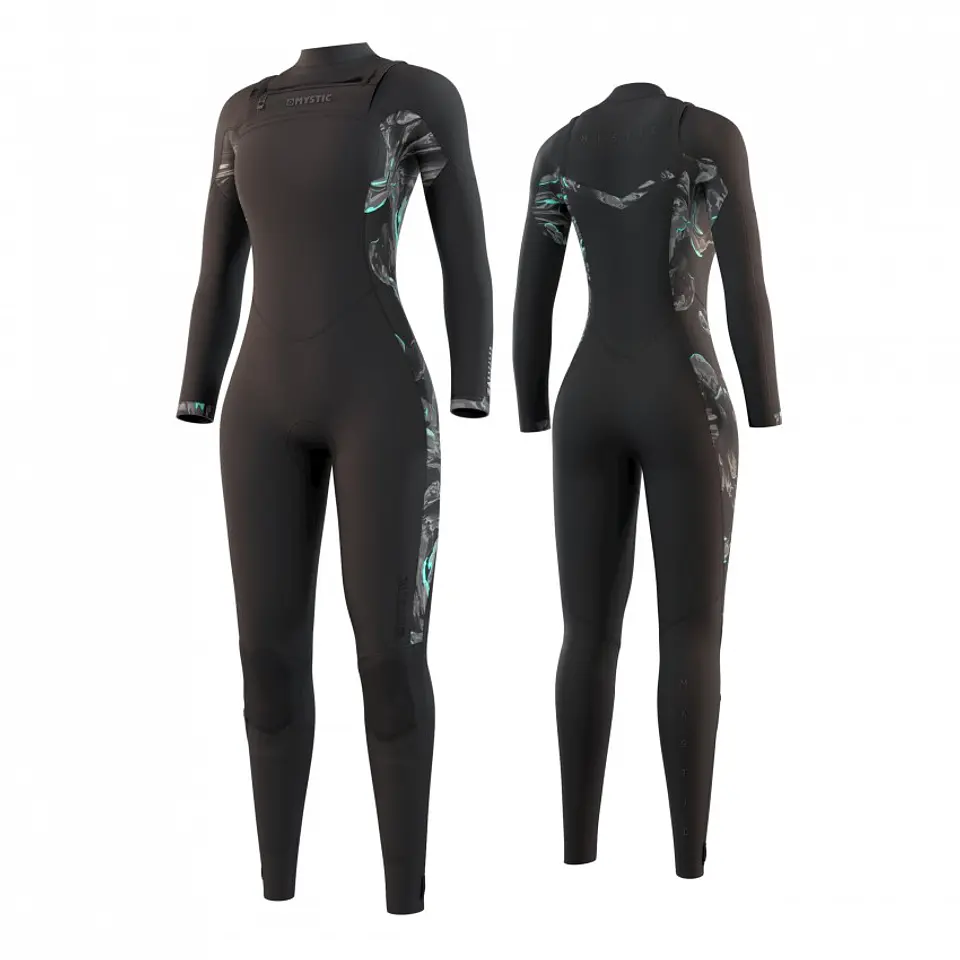 MYSTIC Dazzled Fullsuit 5/3mm Double Fzip Women Black 1