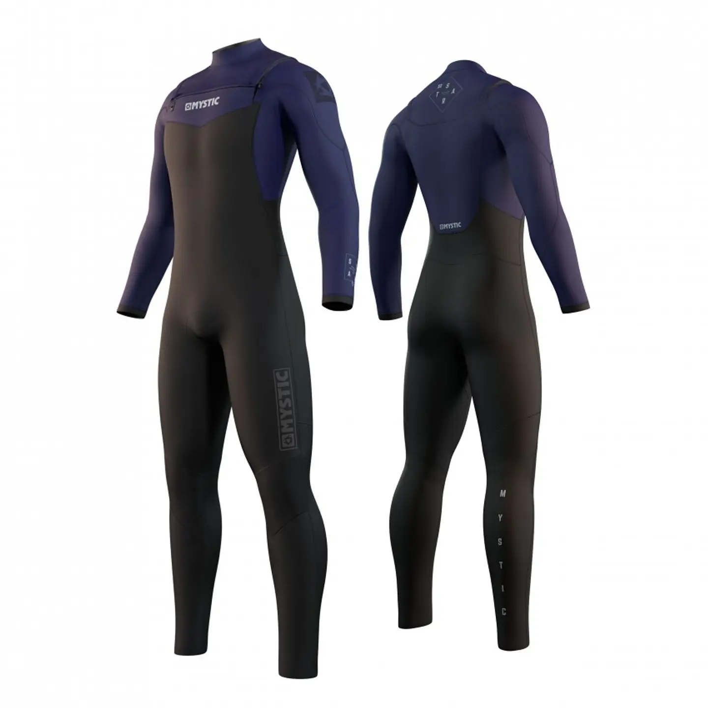 MYSTIC Star Fullsuit 5/3mm Double Fzip <br>Night Blue 1