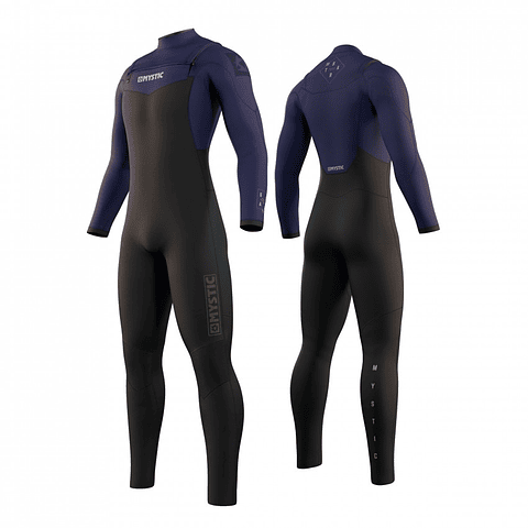 MYSTIC Star Fullsuit 5/3mm Double Fzip <br>Night Blue