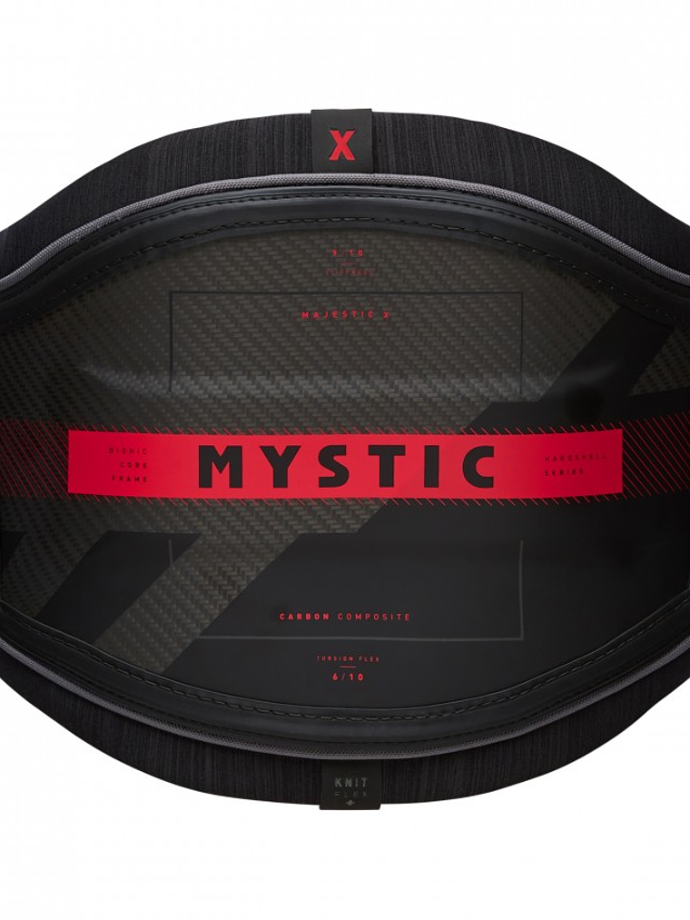 MYSTIC Majestic X Waist Harness Black/Red 1