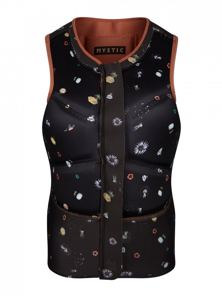 MYSTIC Diva Impact Vest Fzip Kite Women Rusty Red 3